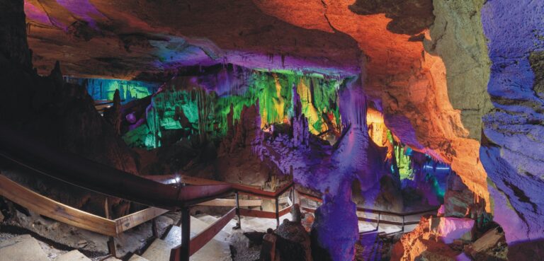 Raccoon Mountain Caverns Colorful Crystal Palace