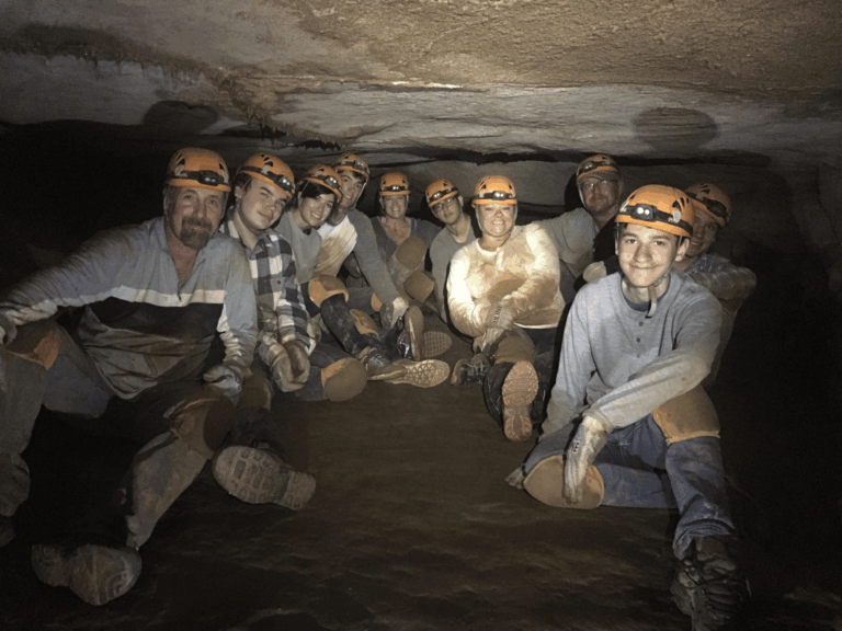 Group of Cave Explorers